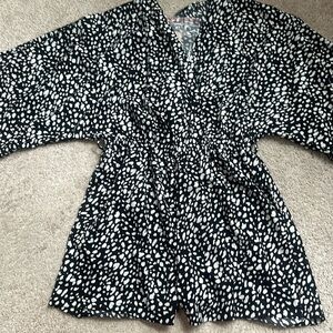 Leopard Romper
